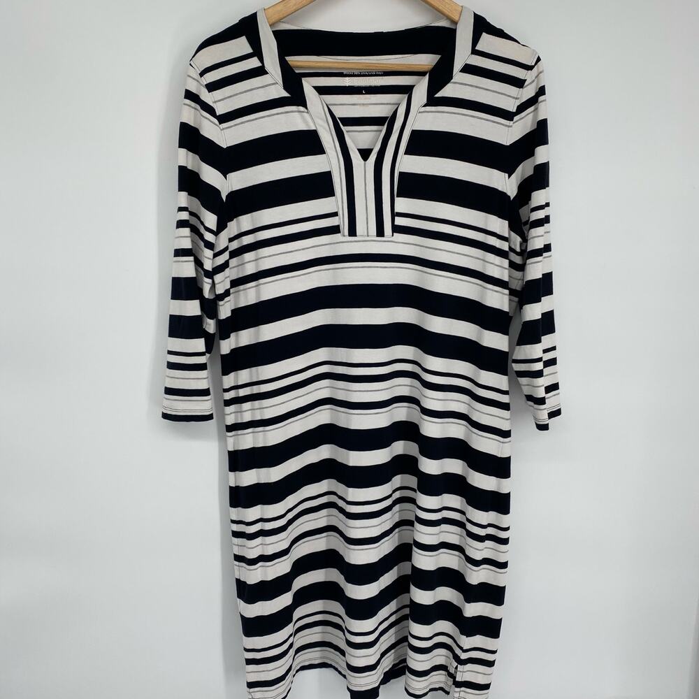Coolibar‎ Dress Women’s Large UPF 50+ Long Sleeve Outdoor Active Hiking Coastal